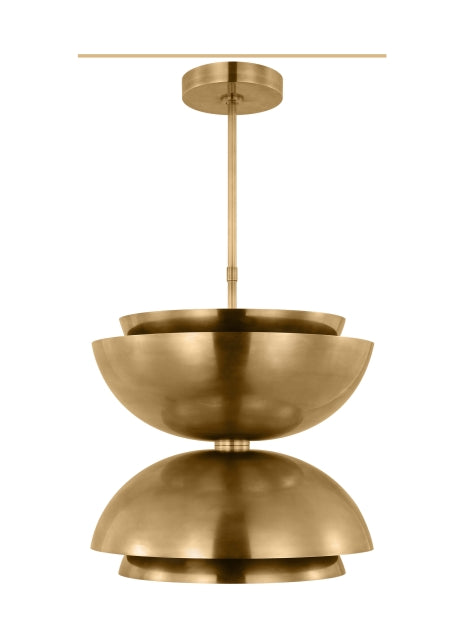 Shanti Large Double Pendant Light by Visual & Comfort & Co
