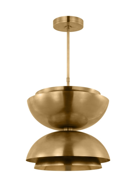 Shanti Large Double Pendant Light by Visual & Comfort & Co