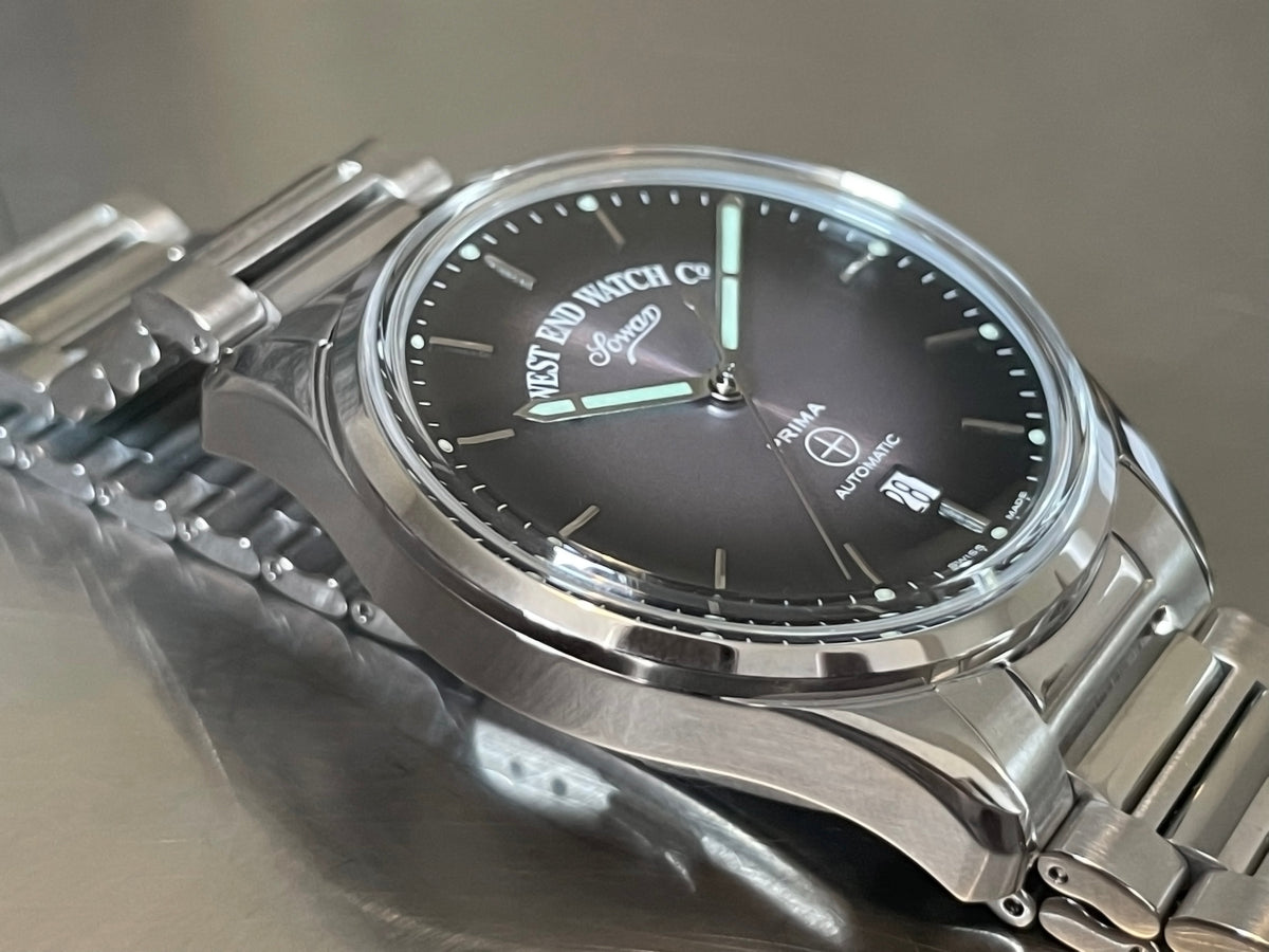 West End Watch Co. Sowar Steel – automatic watch, photo 4