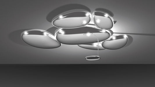 Artemide Skydro Ceiling Light in a room setting