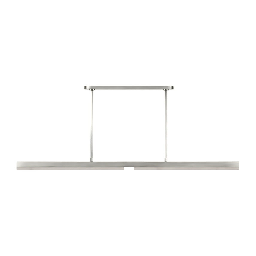 Linea 60 LED Linear Chandelier Lighting by Visual & Comfort & Co