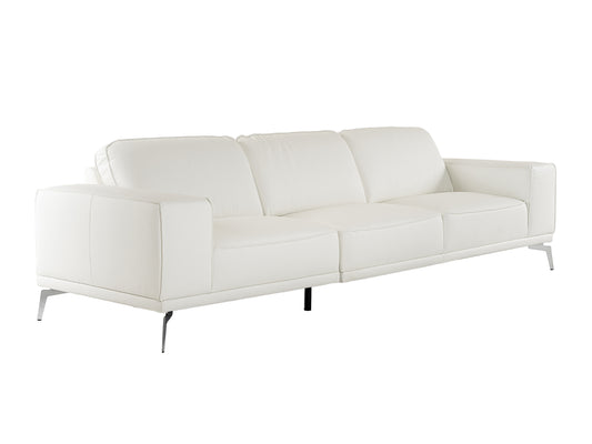 Lamod Italia Soho Italian White Leather Sofa