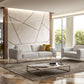 Lamod Italia Soho Contemporary Italian White Leather Sofa