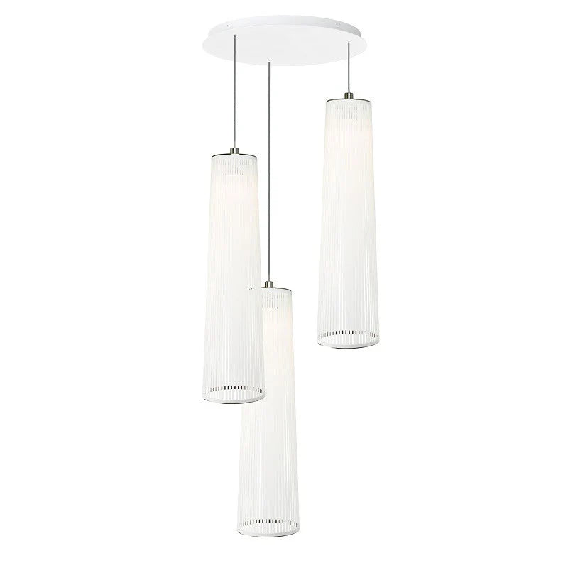 Pablo Designs Solis 3 Chandelier 48" - White