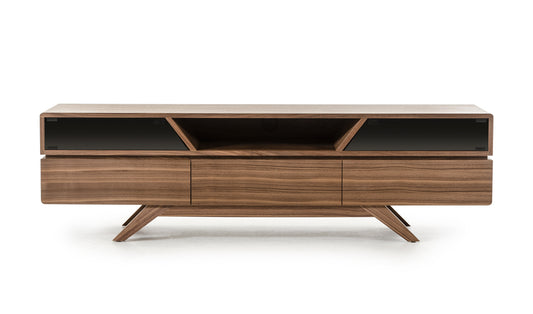 Nova Domus Soria Mid-Century Walnut TV Stand