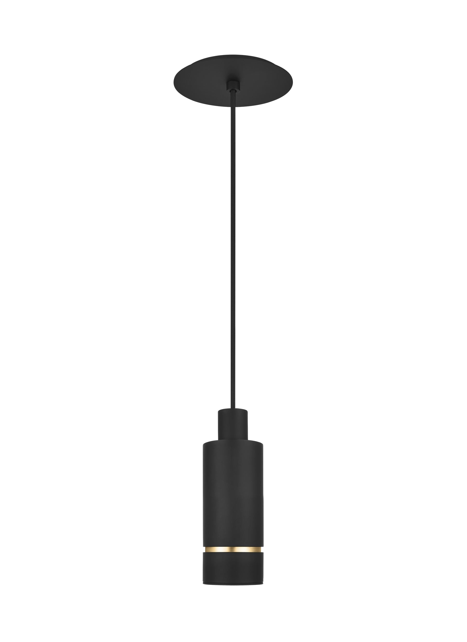 Sottile Small LED Pendant Light Dimmable Fixture by Visual & Comfort & Co