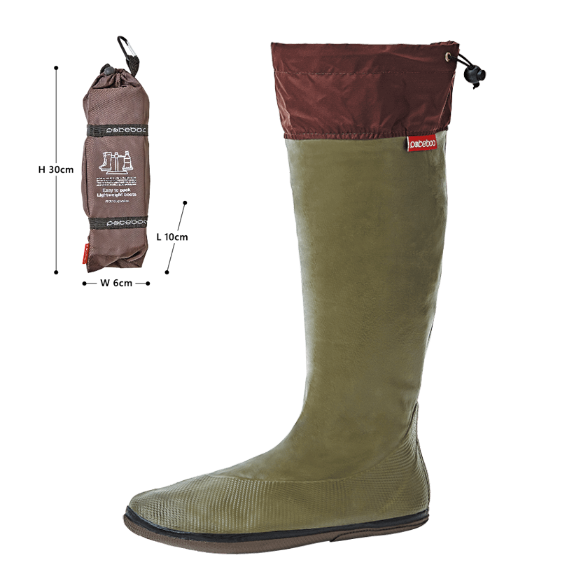 Pokeboo Packable Rubber Rain Boots – packable rain boots, photo 26