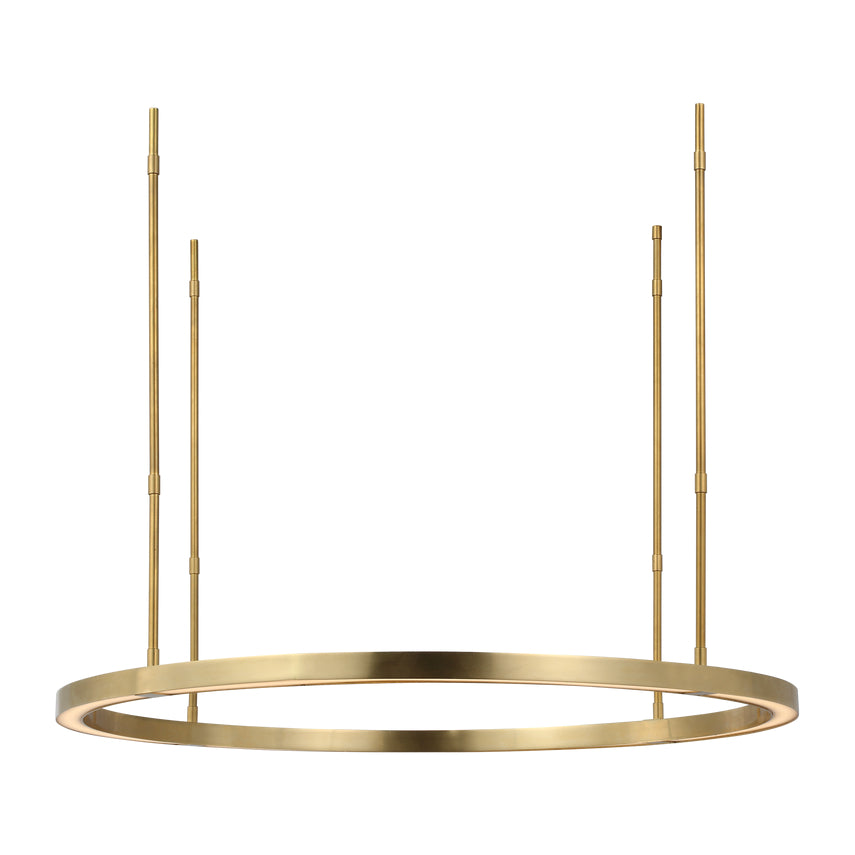Visual Comfort Stagger Ring Medium LED Chandelier – view 2