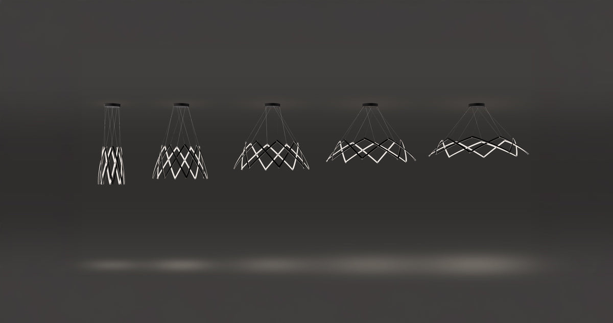 Pablo Designs Stella expandable LED pendant – view 16