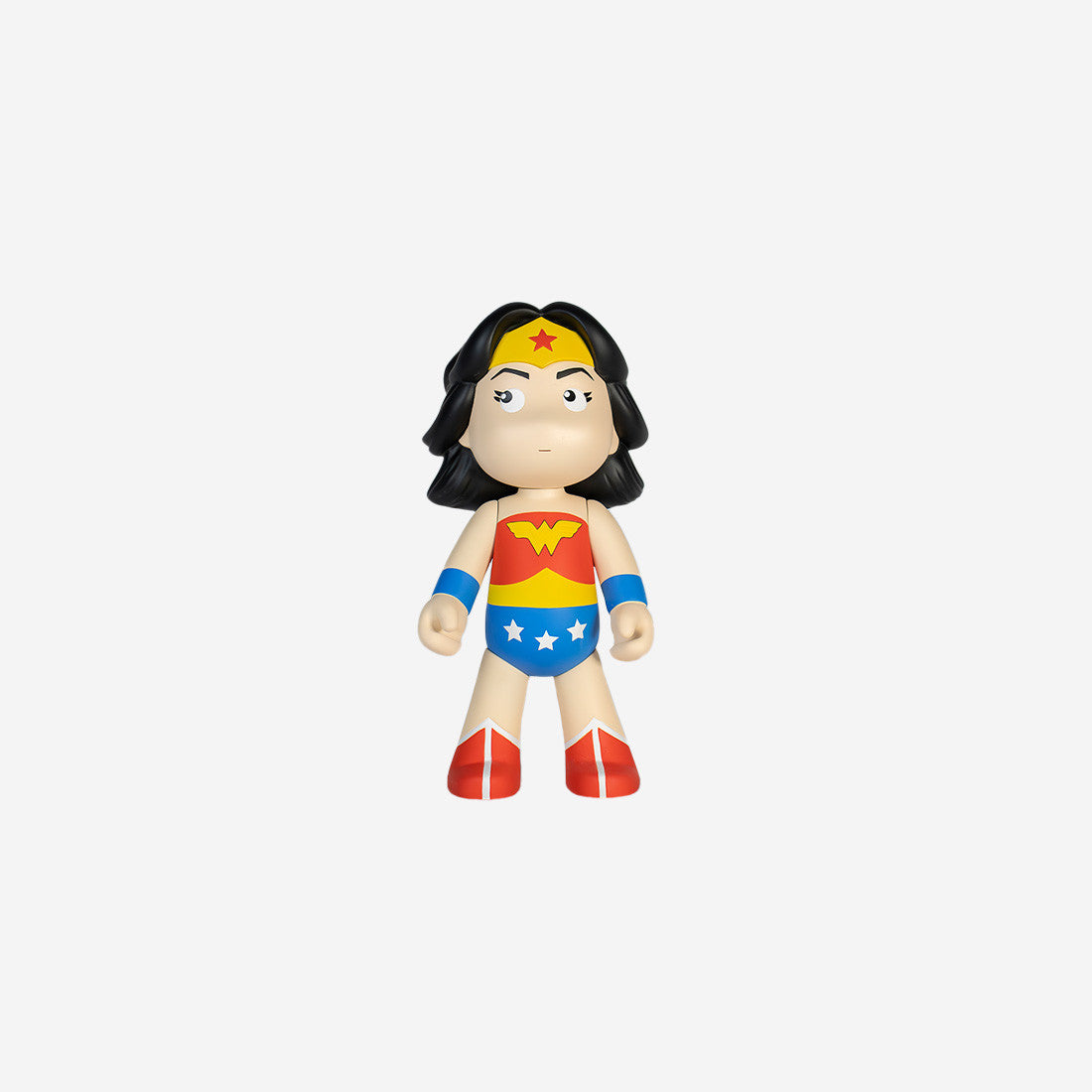 Leblon Delienne Wonder Woman Super Pop sculpture, front view, 10 inch