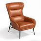 Divani Casa Susan Modern Orange Leatherette Lounge Chair