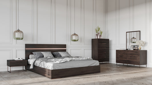 Nova Domus Benzon Modern Dark Rovere Chest