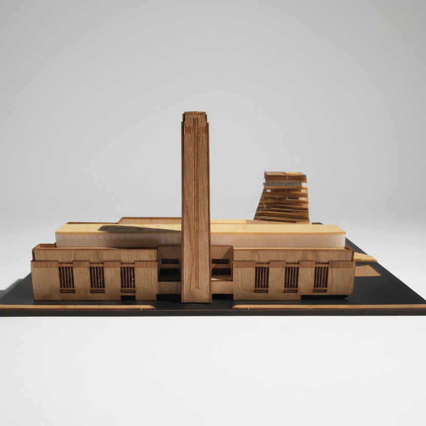 Little Building Co. Tate Modern – wooden model kit, photo 6