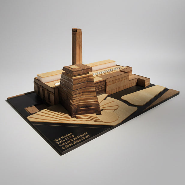 Little Building Co. Tate Modern – wooden model kit, photo 5