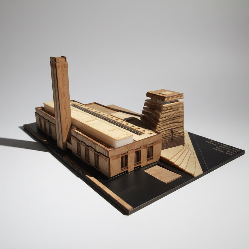 Little Building Co. Tate Modern – wooden model kit, photo 4
