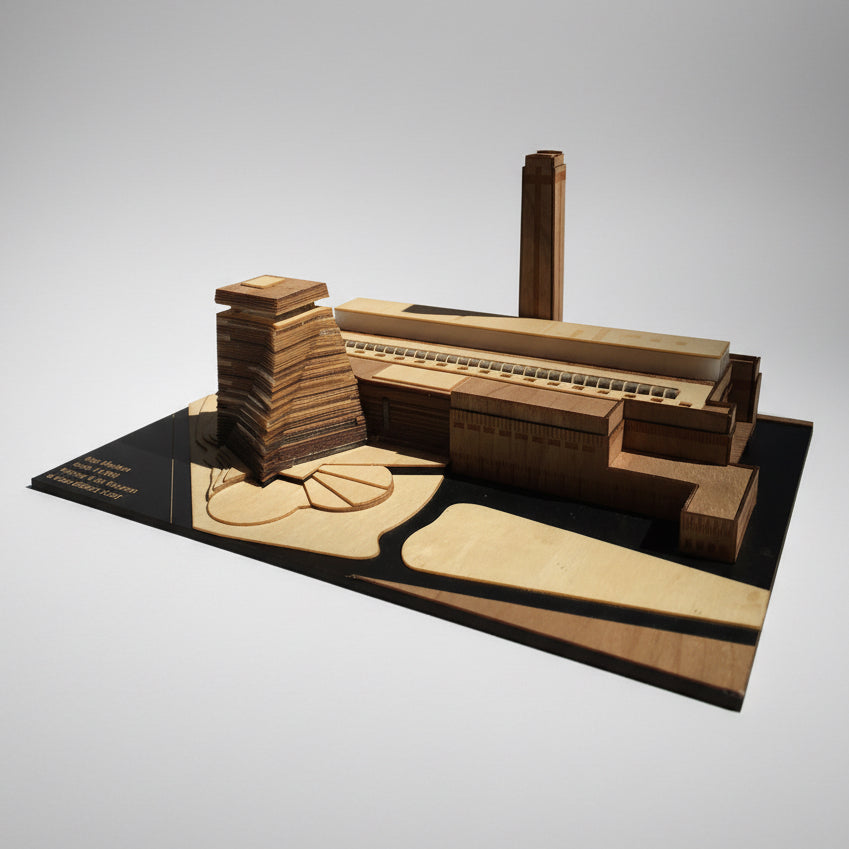 Little Building Co. Tate Modern – wooden model kit, photo 3