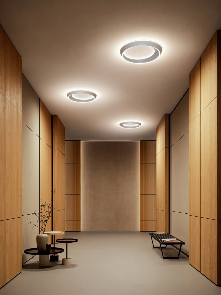 Lodes Tidal Asymmetric Ring Ceiling Lamp