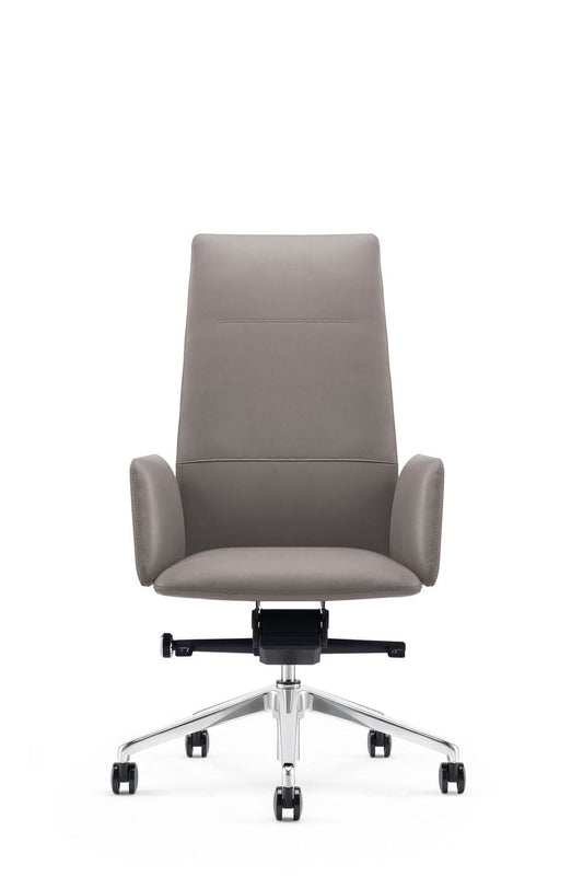 Modrest Tricia Modern Grey High Back Executive Office Chair