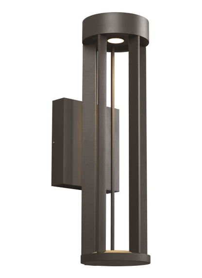 Visual Comfort Turbo Led Outdoor Wall Sconce Bronze