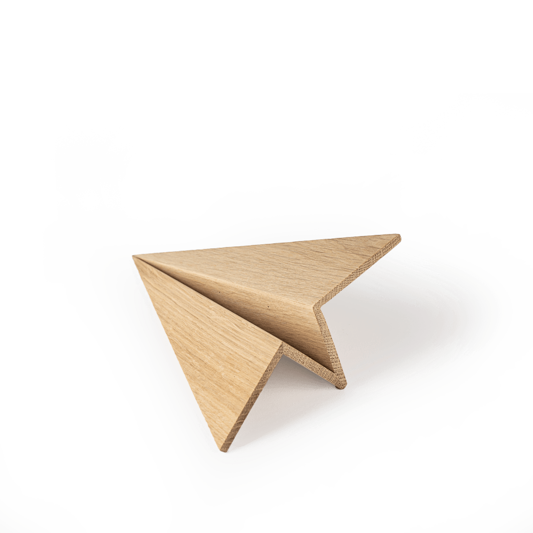 Boyhood Maverick Paper Plane wooden figure in oak, Large (image 5)