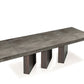 Nova Domus Amsterdam Modern Grey Volcano and Eucalyptus Oak Dining Table