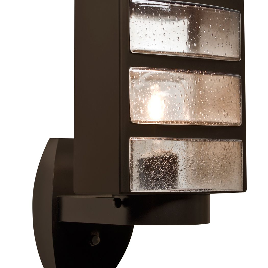 Besa Costaluz 3513 wall lantern, Bronze, close view