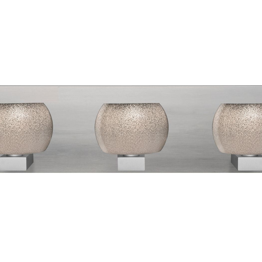 Besa Keno vanity light, Smoke Sand, close view