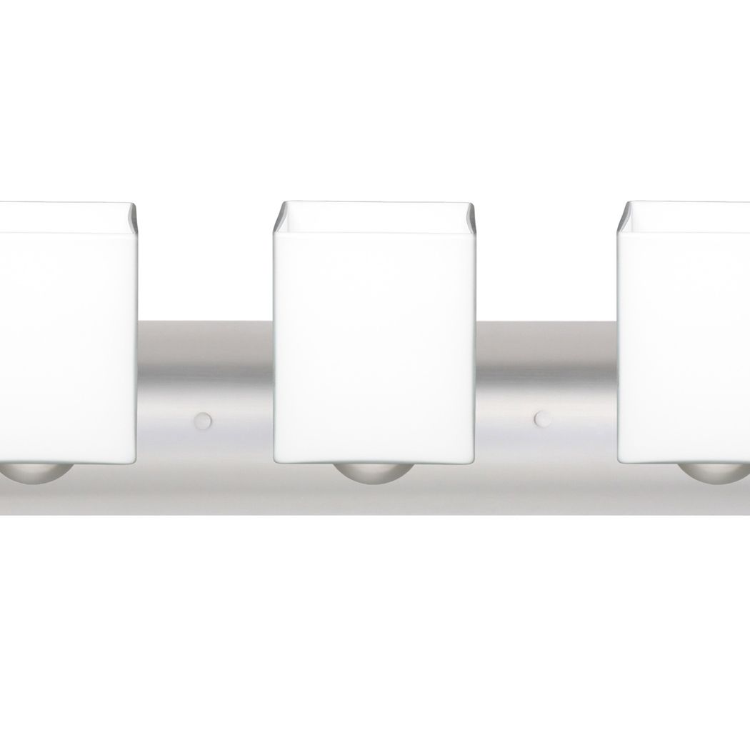 Besa Rise vanity light, Opal Matte, close view