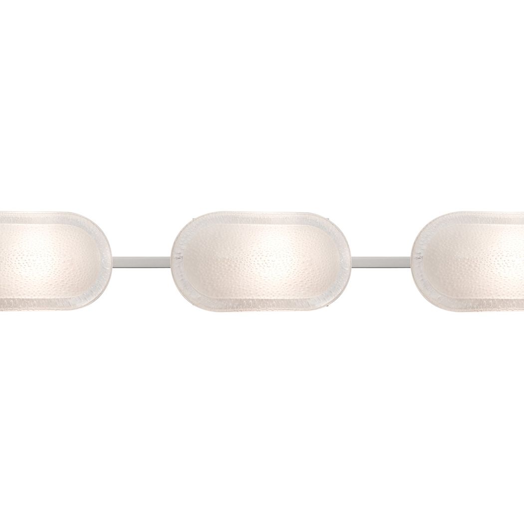 Besa Cabo wall sconce, Satin Nickel finish, close view