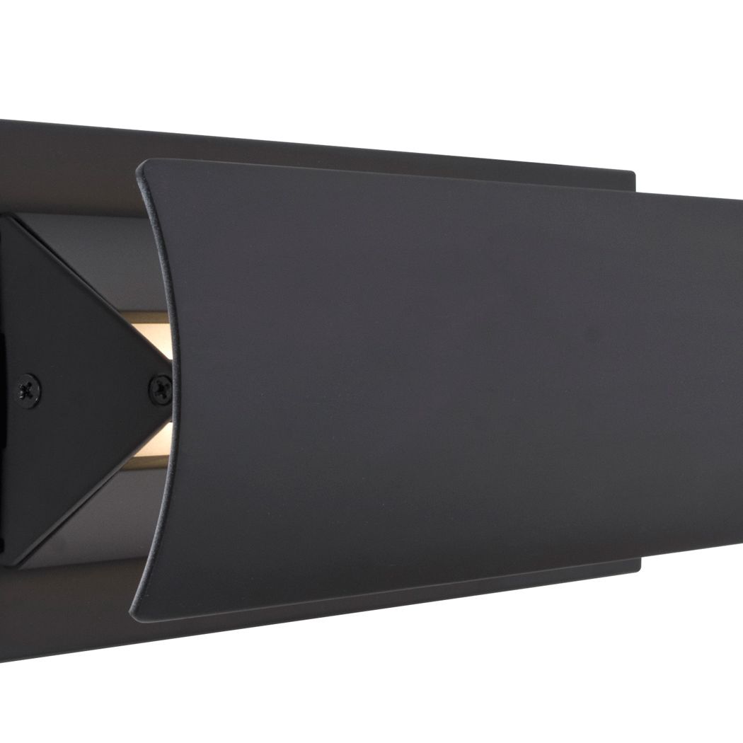 Besa Montour wall sconce, Black, close view