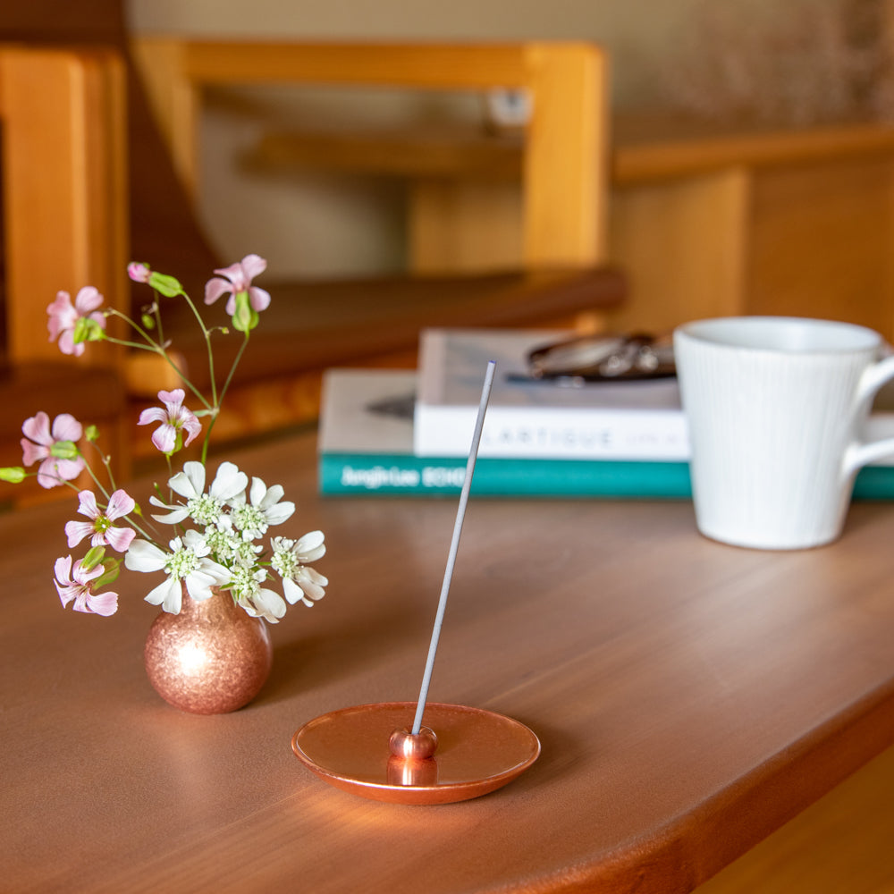 KUON Madoka Kaori Incense Holder – brass incense holder, photo 13