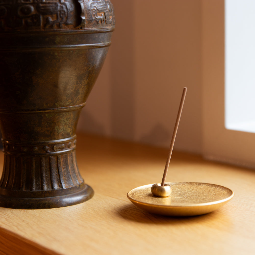 KUON Madoka Kaori Incense Holder – brass incense holder, photo 11