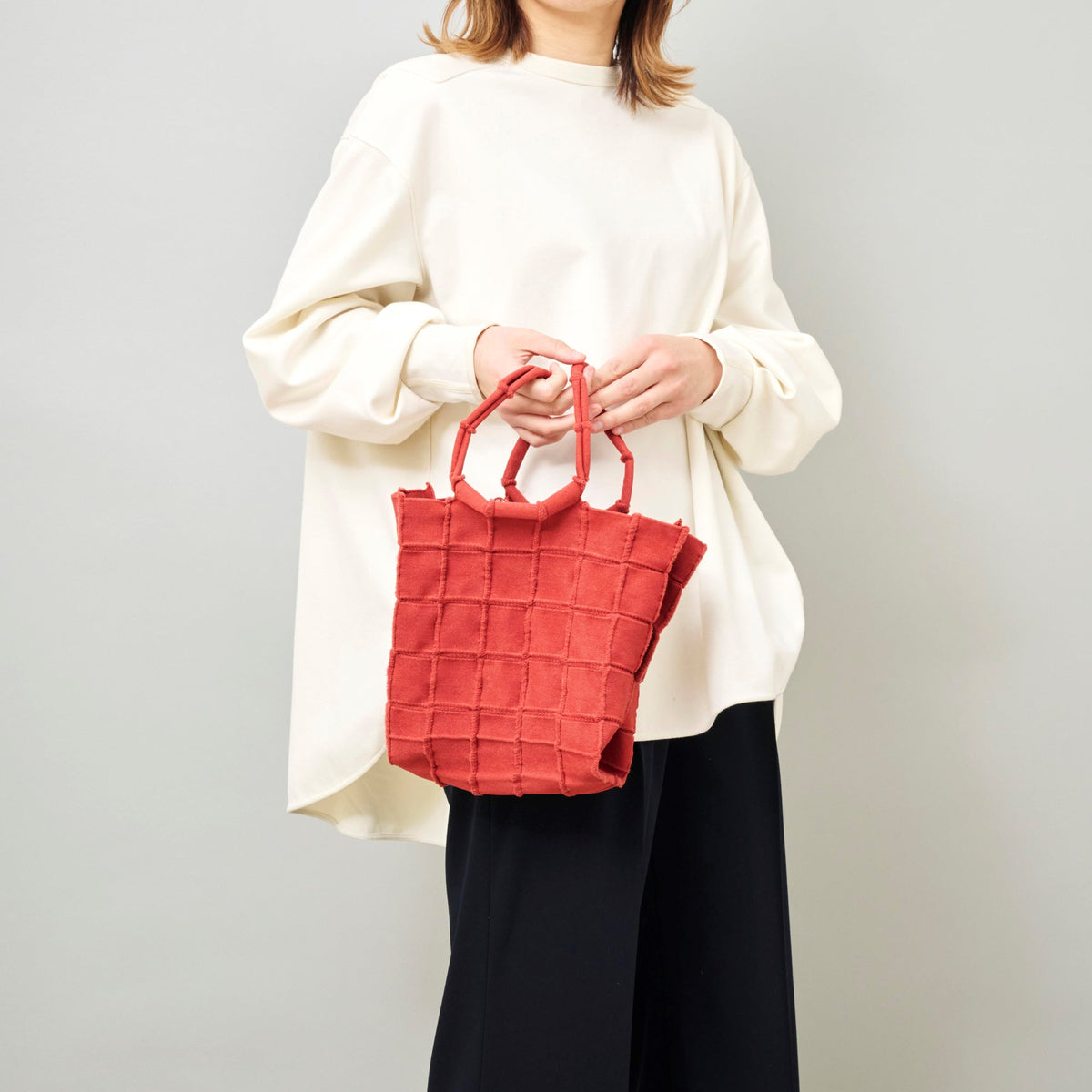 Mate Mono Tile Bag – knit handbag, photo 5