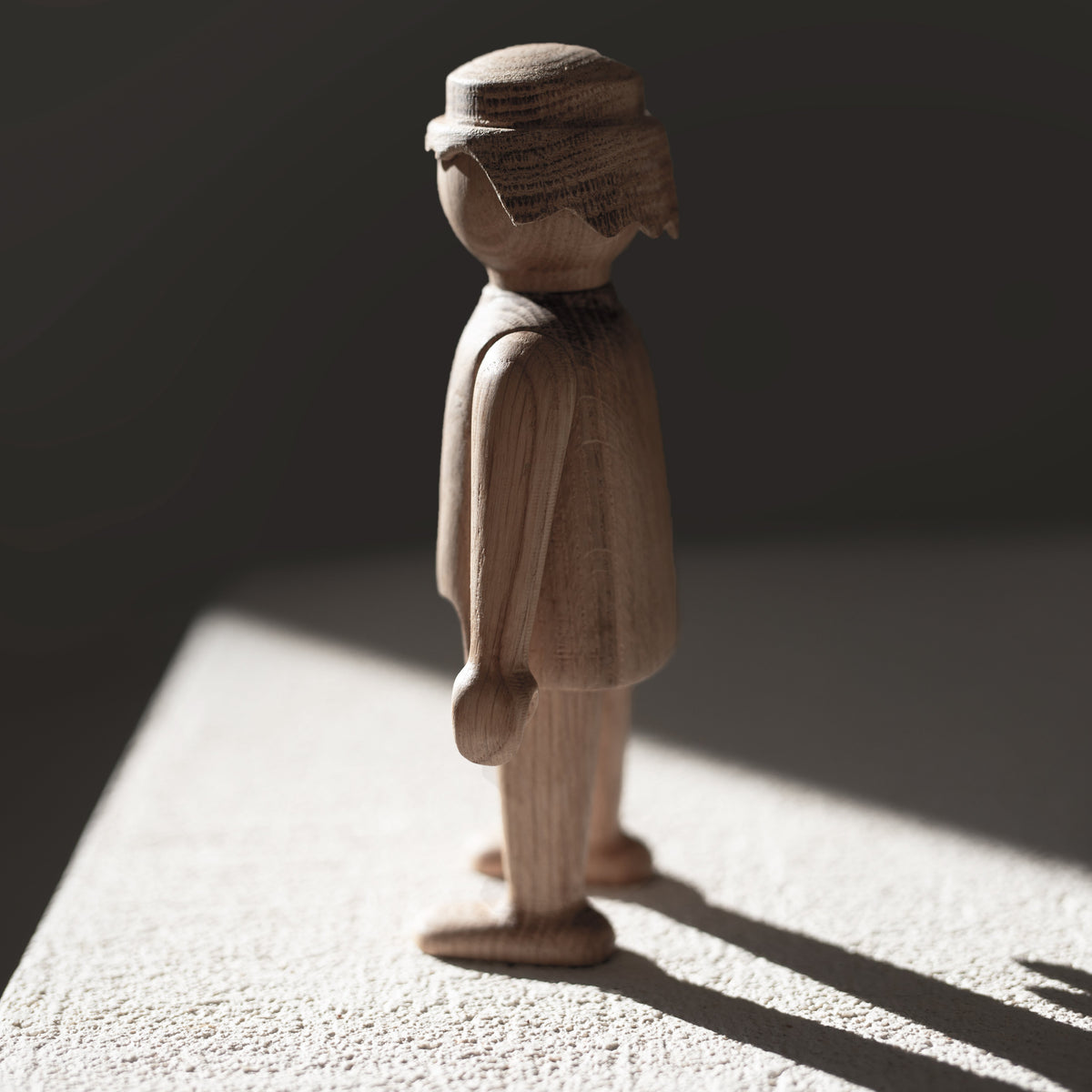 Boyhood Playmobil Man wooden figure in oak, view 15 (image 15)