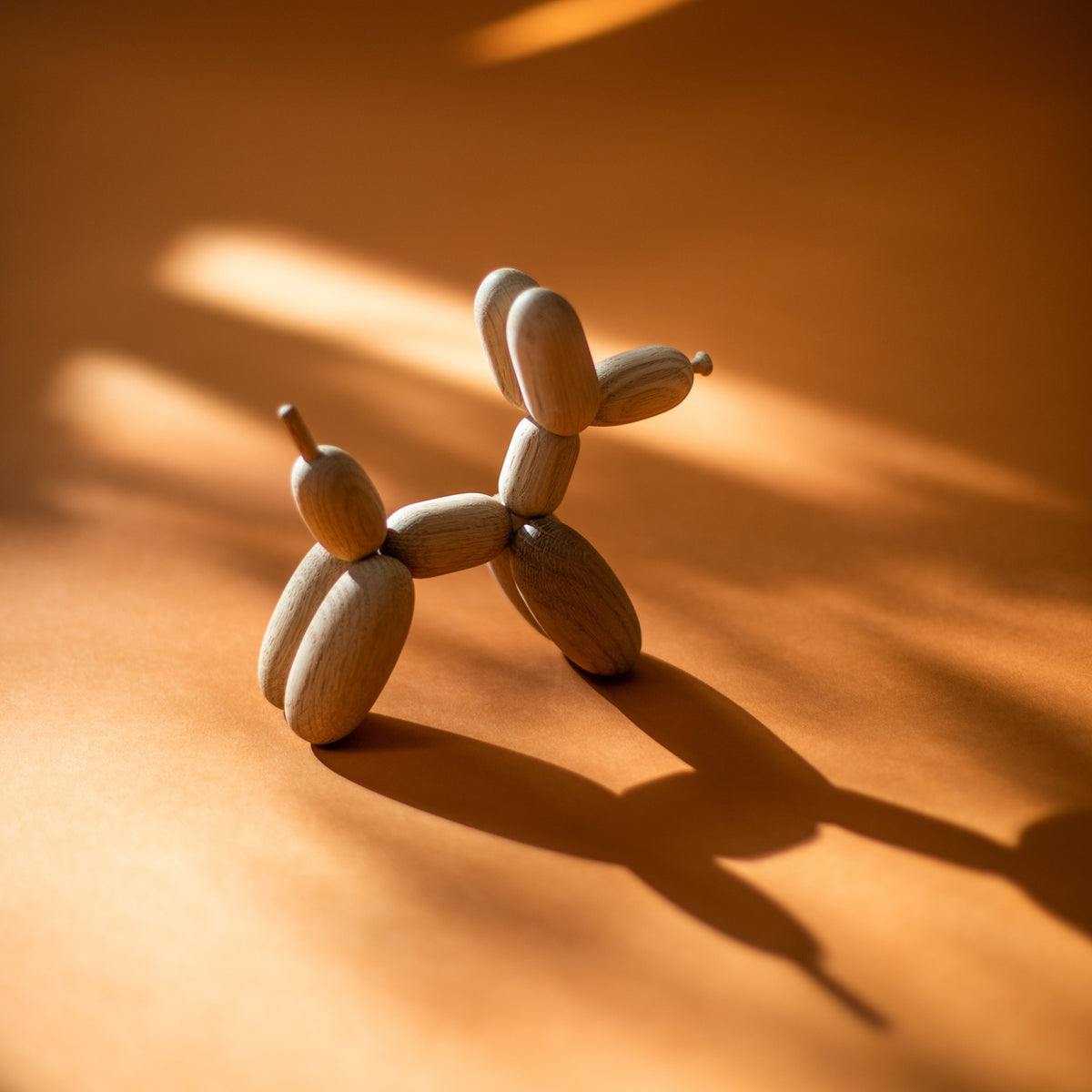 Boyhood Ballon d’Og wooden figure in smoked oak, view 12 (image 12)