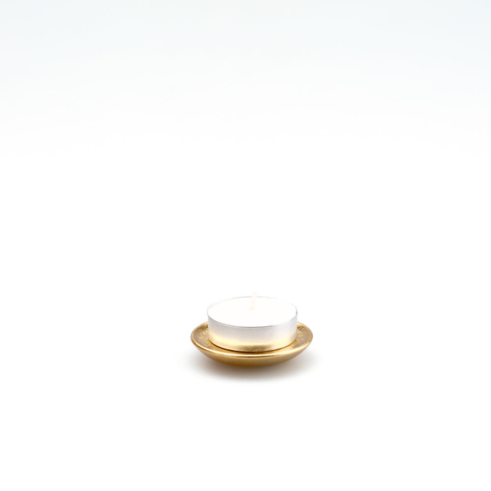 KUON Madoka Tomoshibi Candle Holder – brass candle holder, photo 5