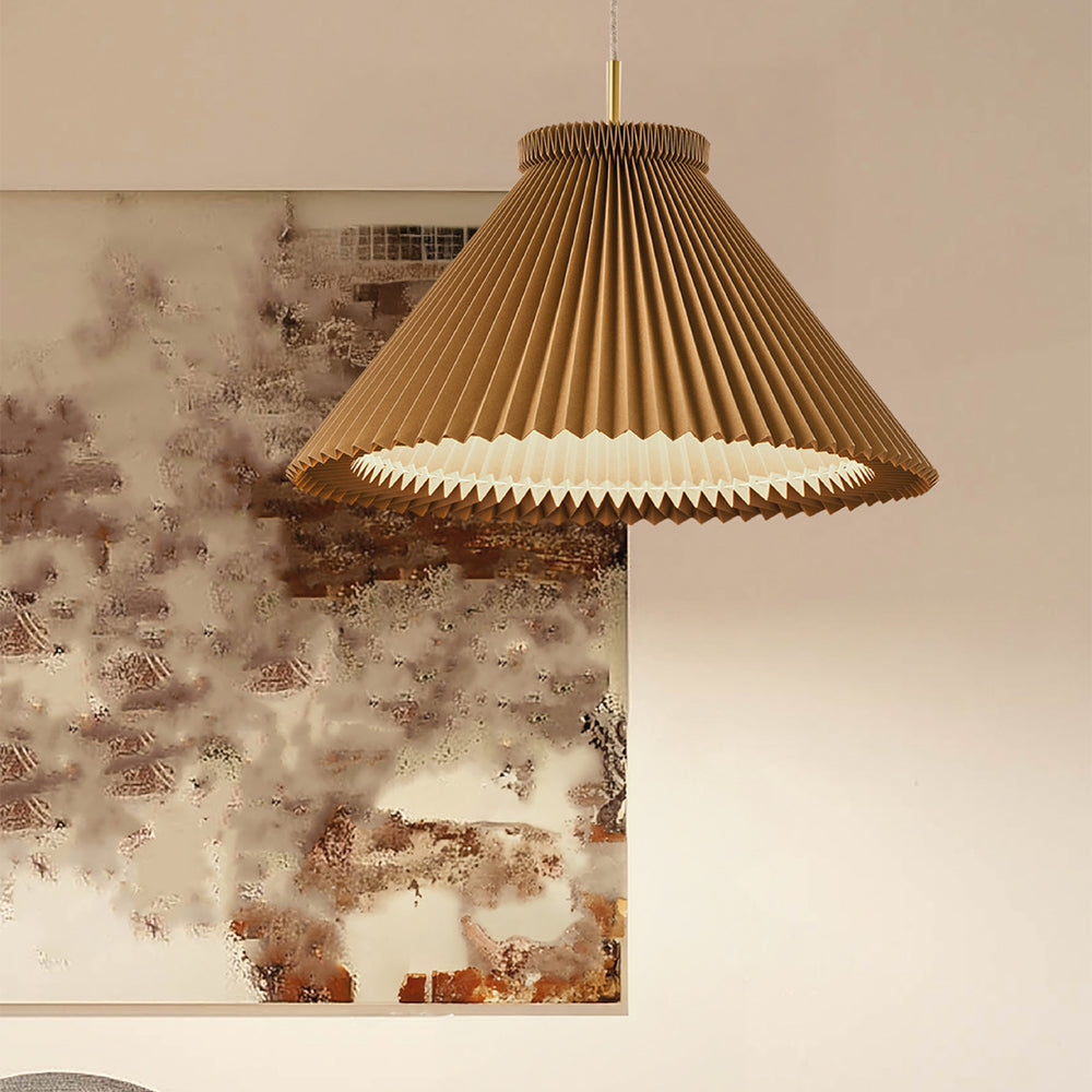 130 Pendant with Brass Fittings by Le Klint, Dijon (photo 10)
