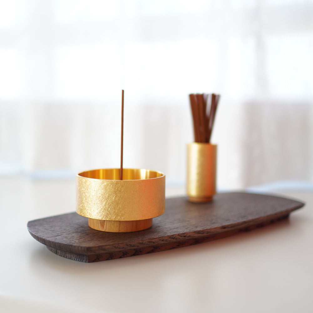 KUON Tone Rinko Incense Holder – incense burner and orin bell, photo 5