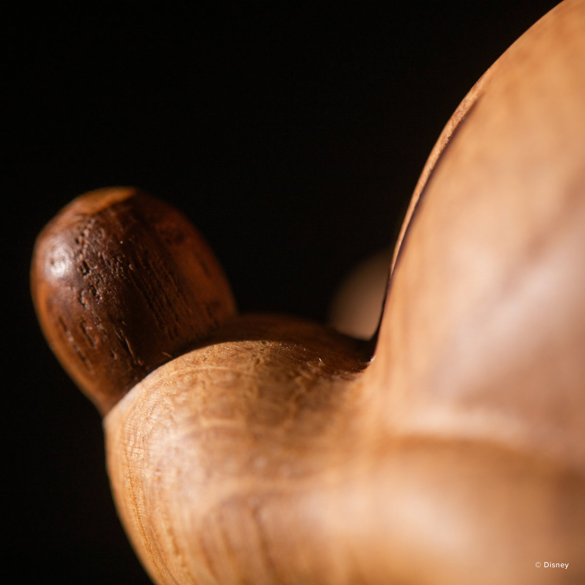 Boyhood Disney Mickey Mouse wooden figure in oak & smoked oak, view 20 (image 20)