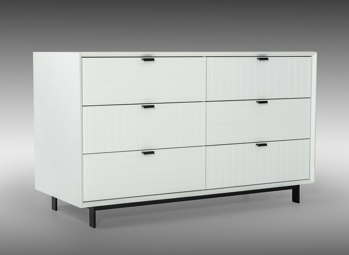 Nova Domus Valencia Contemporary White Bedroom Set