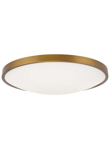 Visual Comfort Vance 13 Led Ceiling Light Aged Brass