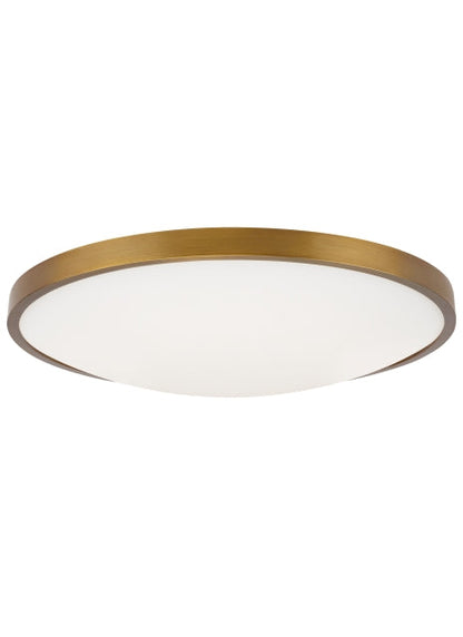 Visual Comfort Vance 13 Led Ceiling Light Aged Brass