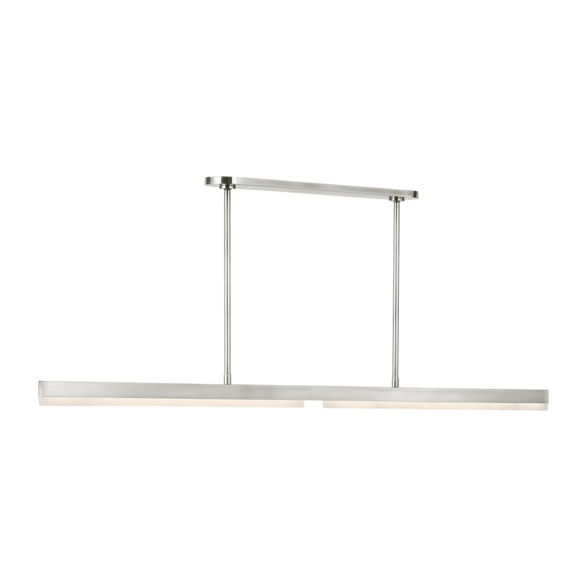 Linea 60 LED Linear Chandelier Lighting by Visual & Comfort & Co