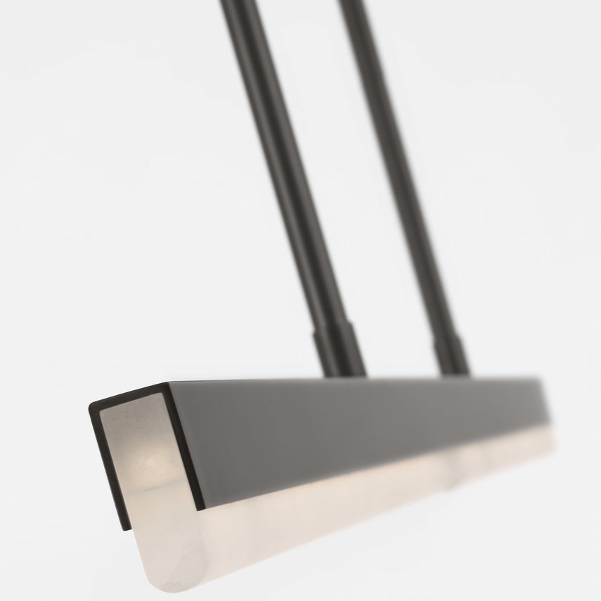 Linea 60 LED Linear Chandelier Lighting by Visual & Comfort & Co