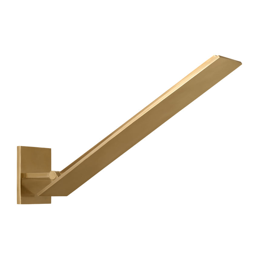 18In Brass LED Wall Sconce Angolo by Visual & Comfort & Co