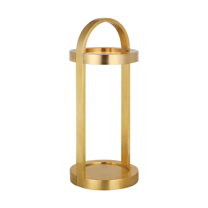 Cerne 17-inch Bronze Brass Portable Table by Visual & Comfort & Co