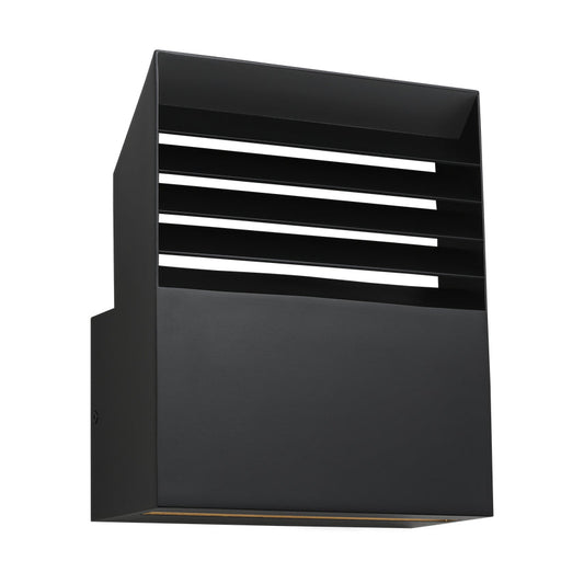 Lamel 11In Black LED Outdoor Wall Light Kelly Wearstler by Visual & Comfort & Co