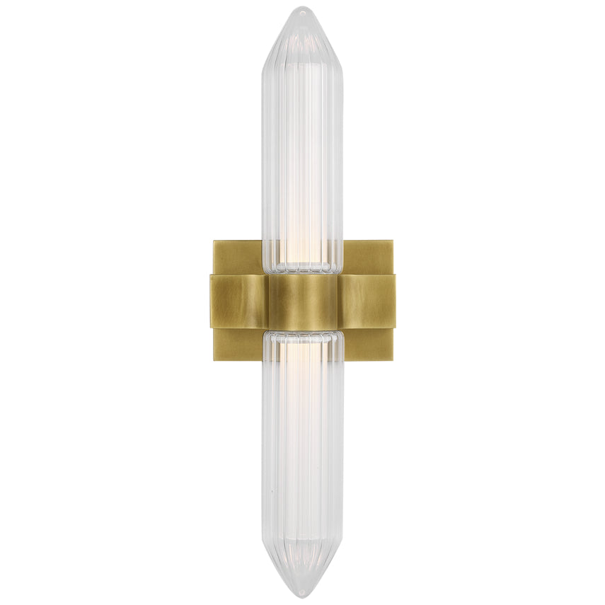 Langston 23 Crystal Glass LED Wall Sconce Dimmable by Visual & Comfort & Co