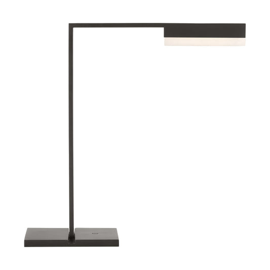 Linea 15 Alabaster Desk Lamp by Visual & Comfort & Co