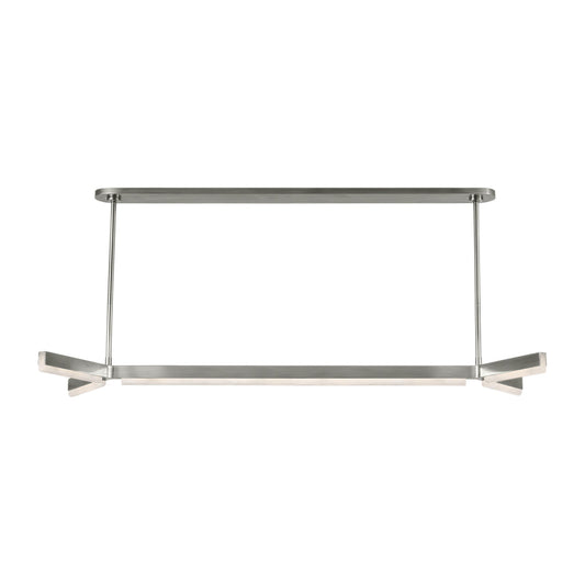 Linea 55-inch Alabaster LED Chandelier by Visual & Comfort & Co